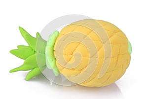 Small pineapple made from playdough