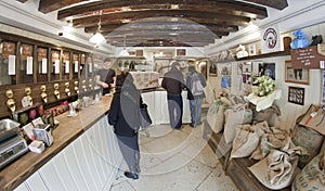 A small place but great coffee - at Torrefazione Marchi