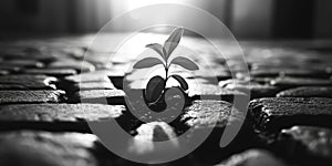 Small Plant Sprouting Ground