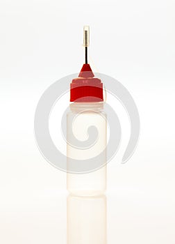 Small plastic bottle for smaple liquids