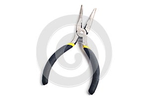 small pliers with black handles