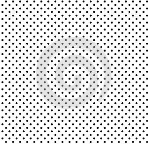 Small Polka Black Dots, Seamless Background. EPS 10 vector