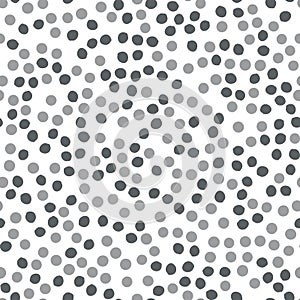 Small Polka dot seamless pattern with Dark grayish blue and Very dark grayish cyan color.