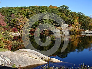 Small pond in Harriman state park, NY