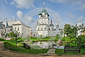 At the Small Pond in Rostov Kremlin