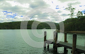 Small port at Genoa River ,Victoria Australia