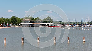 Rust Port, Reastaurant Katamaran, Neusiedlersee, Burgenland, Austria