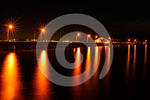 Small port ship and reflect lamp