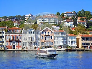 Small port on Turkish waterway