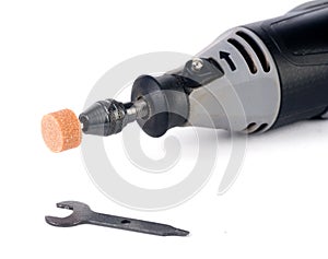 Small Power Tool With Grinder