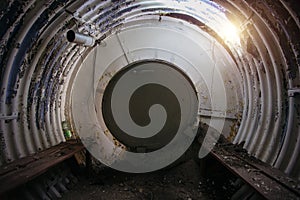 Small quick build bomb shelter