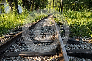 A small railroad focused