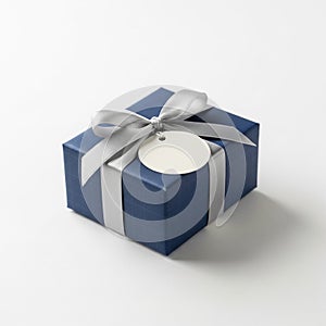 A small rectangular gift box is