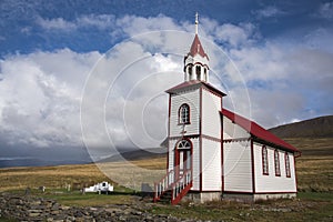 Church East of SauÃÂ°ÃÂ¡rkrÃÂ³kur, Iceland 2