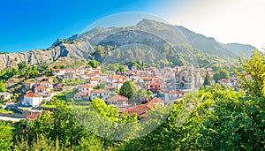 Small resort village in Greece