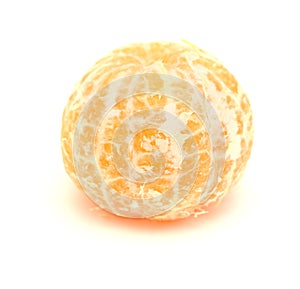 Small ripe orange satsuma mandarin fruit 