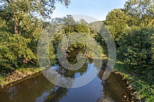 Small river Glan flows to river Nahe