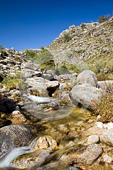 Small river at the mountain