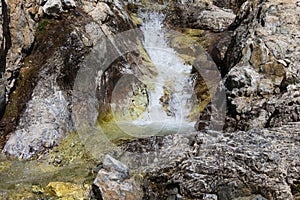 A small river in the mountains