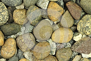 Small river stone background