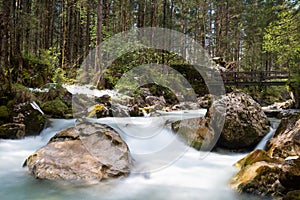 Small river in the Zauberwald - Long exposure version