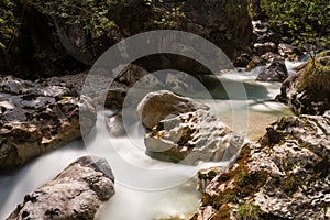 Small river in the Zauberwald - Long exposure version