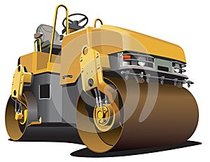 Small road roller photo