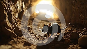 Mouse in a Cave