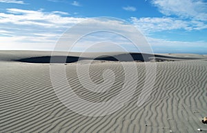 Small sand dunes near Farewell Spit