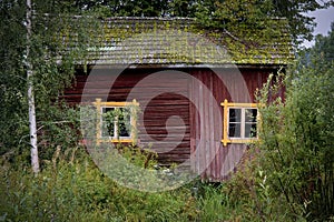 A small sauna cottage