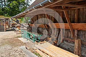 Small sawmill lumber mill