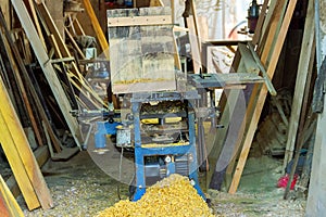 A small sawmill for the private sector