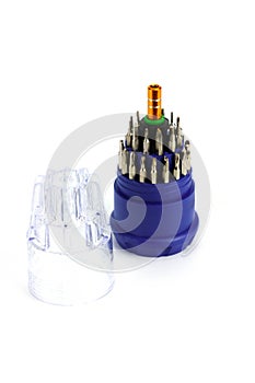 Small screwdriver set for Electronic isolated