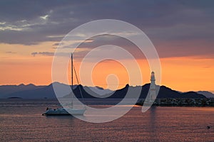 A small seaside town Turgutreis