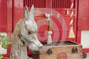 Small Shinto Shozoku Inari Shrine dedicated to the Uga-no-Mitama divinity me