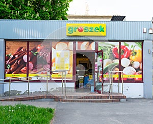Small shops exterior