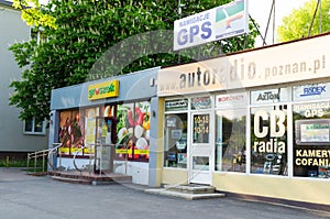 Small shops exterior