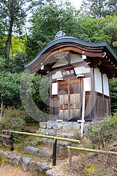 Small shrine at the temples of Kyoto photo