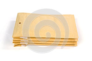 Small size bubble lined shipping or packing envelopes