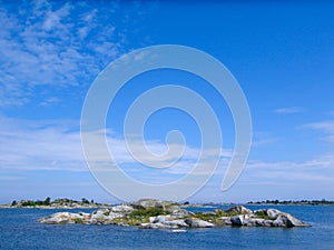 Small skerry in the archipelago