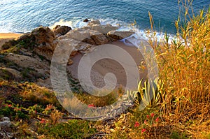 Small snug beach,Spain