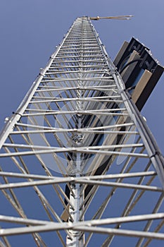 Small solar radio tower