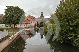 The spa town of Bad Berka in Thuringia, Germany