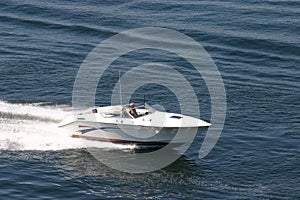 Small speedboat photo