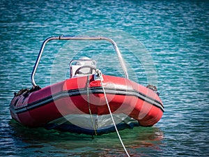 Small speedboat