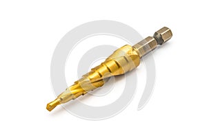 Small Spiral Grooved Step Cone Drill Bit