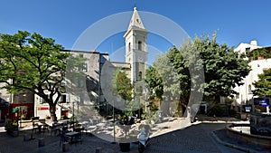 Place Doria, Saint-Florent, Corse, France photo