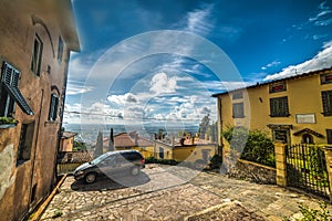 Small square in Montecatini