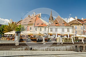 The Small Square In Sibiu