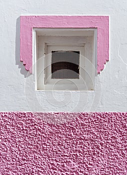 Small square window